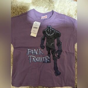 Marvel Black Panther Graphic Tee in Purple